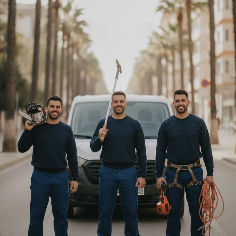 Tala de Árboles equipo en Almendralejo